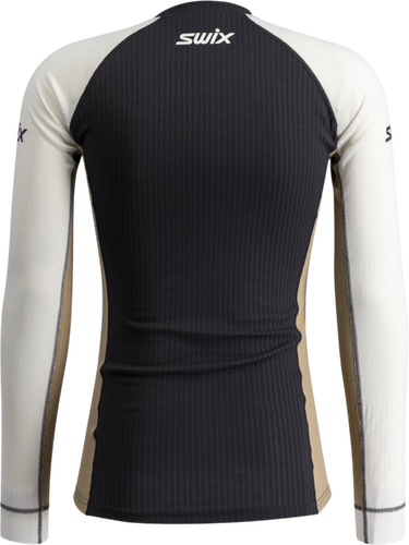 Majica kratkih rukava SWIX Long-Sleeved Ribbed Top RaceX Classic Crna | 10115-23-94600, 1