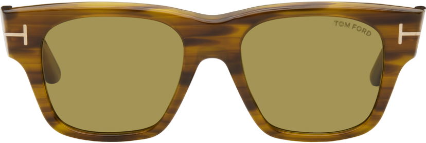Sunčane naočale Tom Ford Tom Ford Caine Sunglasses Smeđa | FT1280_5355N