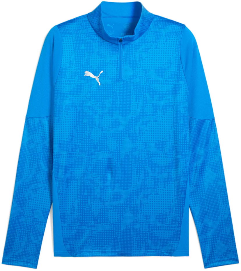 Dukserice Puma teamCUP Training Long-sleeved 1/4 Zip Top Plava | 659164-02