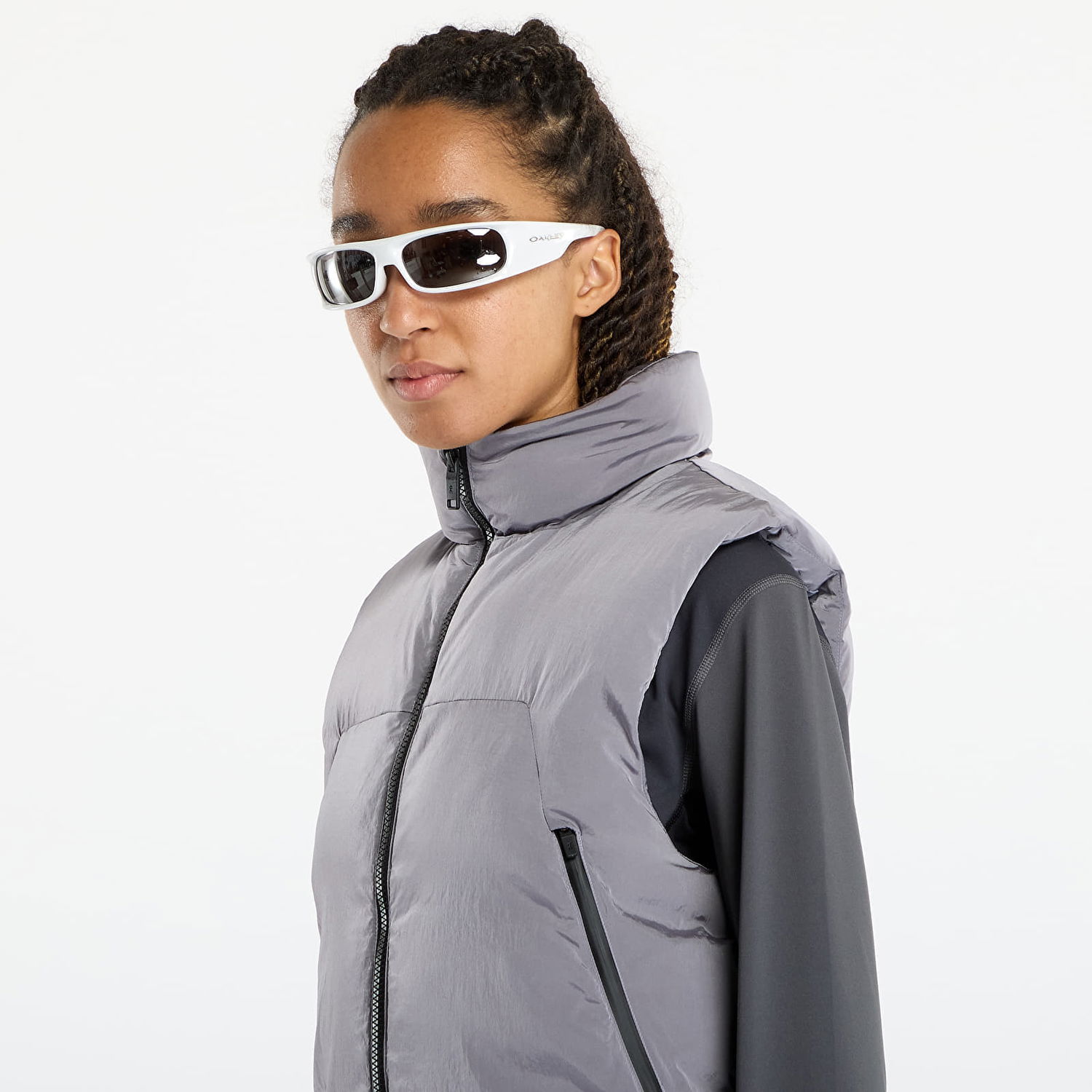 Prsluk On Running All-Day Puffer Vest Siva | 1WF30490174 W, 1