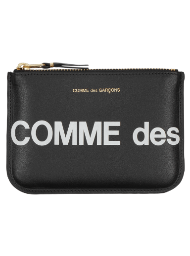 Novčanik Comme des Garçons Huge Logo Zip Pouch Crna | SA8100HL 1