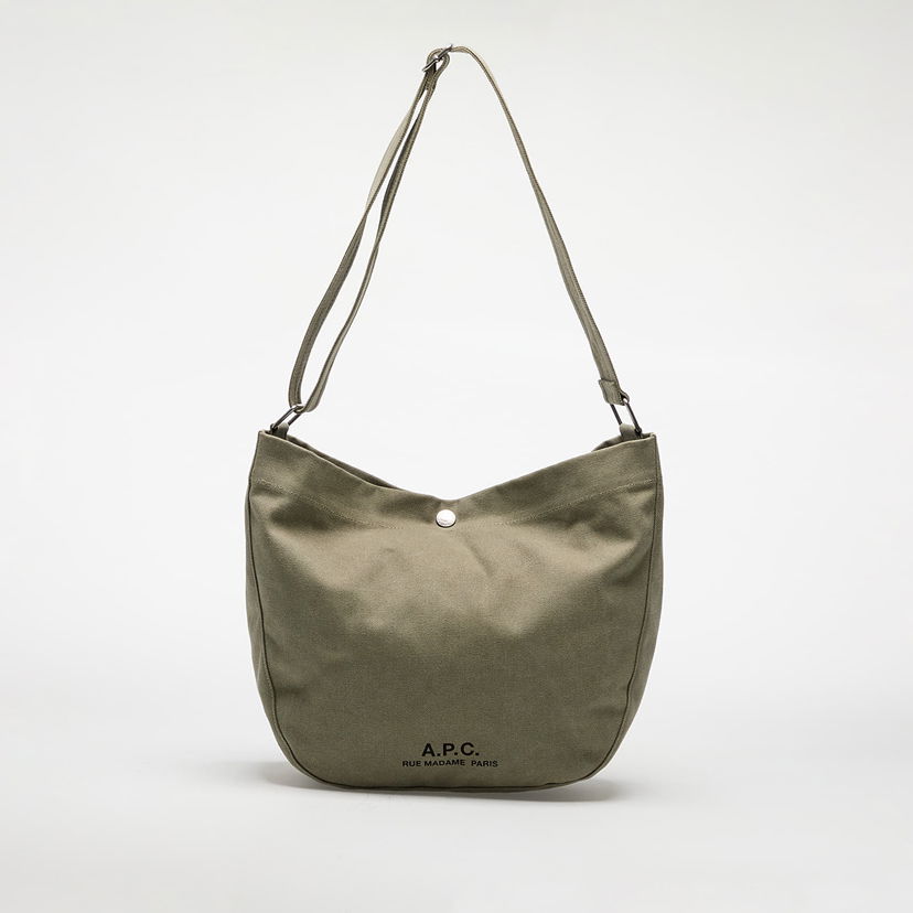 Torba za rame A.P.C. Journal Satchel Bag Zelena | PSAJZ-M61939 JAA