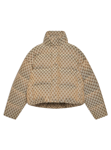 Pernata jakna Gucci Balenciaga x The Hacker Project Hacker BB Puffer Jacket Bež | 681883TLO539585