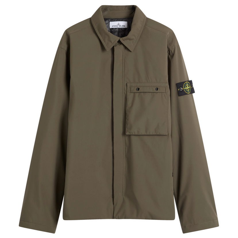 Košulja Stone Island Soft Shell-R Primaloft Jacket, Size Large Zelena | K1S154100011-V0054