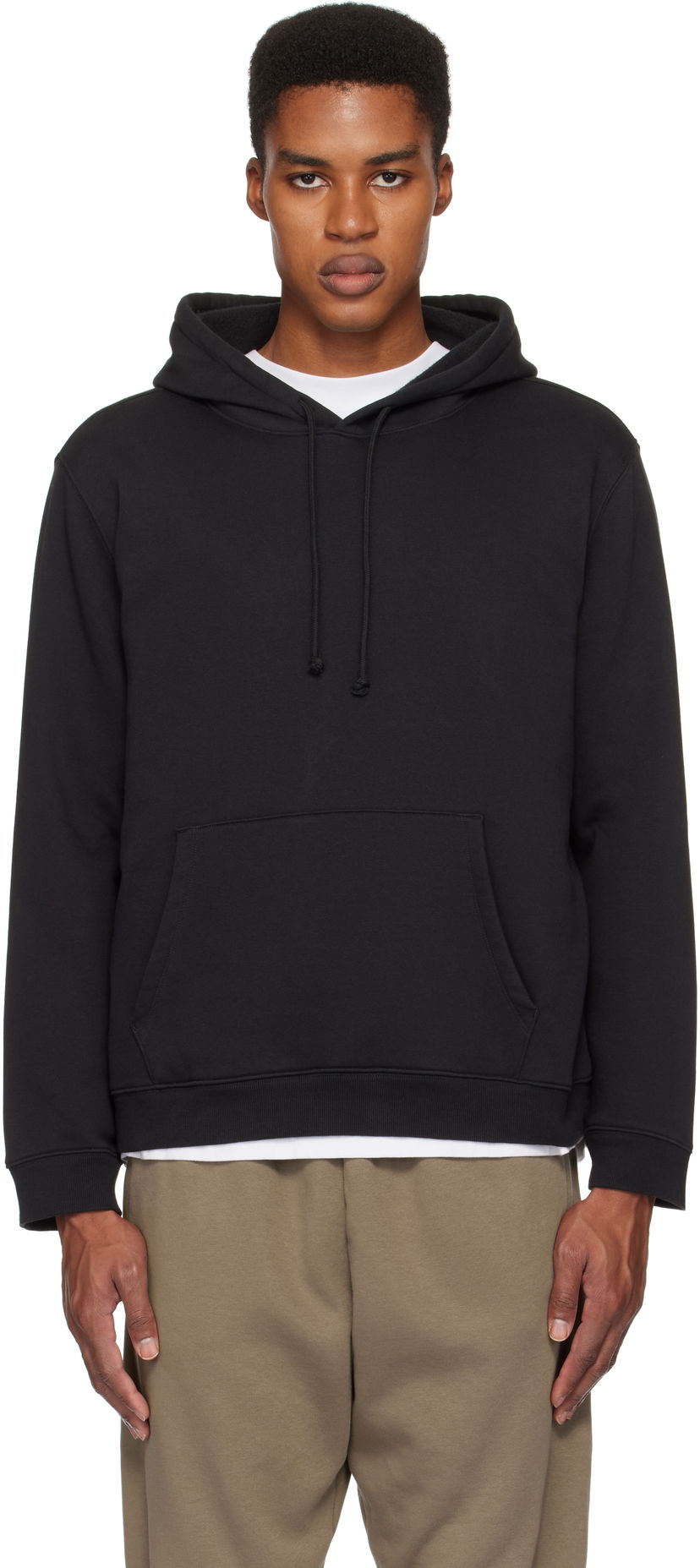 Dukserice SKIMS SKIMS Fleece Lounge Hoodie Crna | TP-PLO-5425M