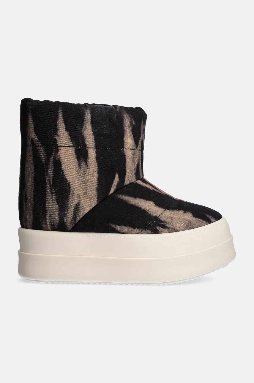 Tenisice i cipele Rick Owens Mega Bumper Low Lunar Platform Boots Crna | DS02D2839.DBSUPA, 1