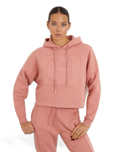 Dukserice GUESS Gj Logo Sweatshirt Ružičasta | V3BQ10KBXX1
