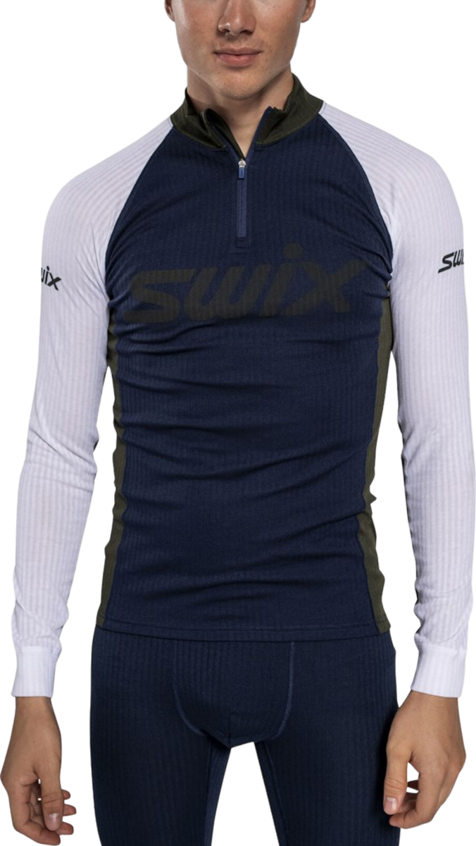 Donje rublje i čarape SWIX RaceX Classic Half Zip Top Plava | 10116-23-75127