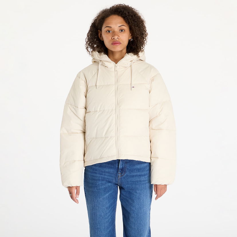 Pernata jakna Tommy Hilfiger Vail Puffer Jacket Beige Bež | DW0DW18841 ACG