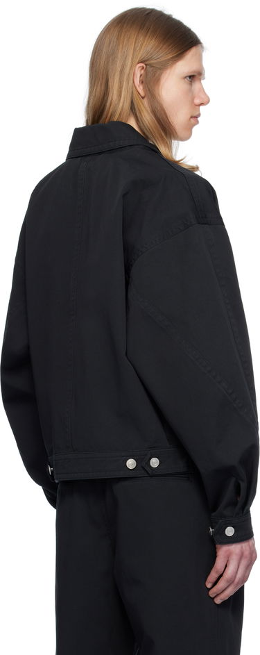 Jakna ISABEL MARANT Isabel Marant Forest Cropped Denim Jacket Crna | VE0277HA-C2G02H, 2