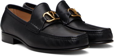 Tenisice i cipele Valentino Valentino Garavani Vlogo Signature Loafers Crna | 7Y2S0J68MIL, 3