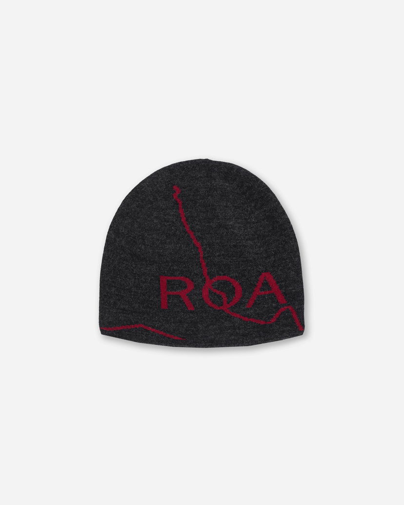 Kapica ROA Wool Beanie Siva | RBUW288YA12 ANT0001