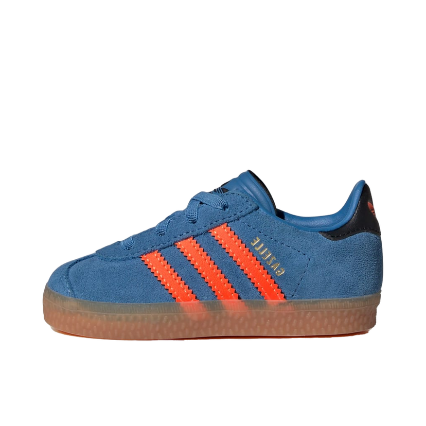 Tenisice i cipele adidas Originals Gazelle Comfort Closure Elastic Laces Kids Plava | JP7134