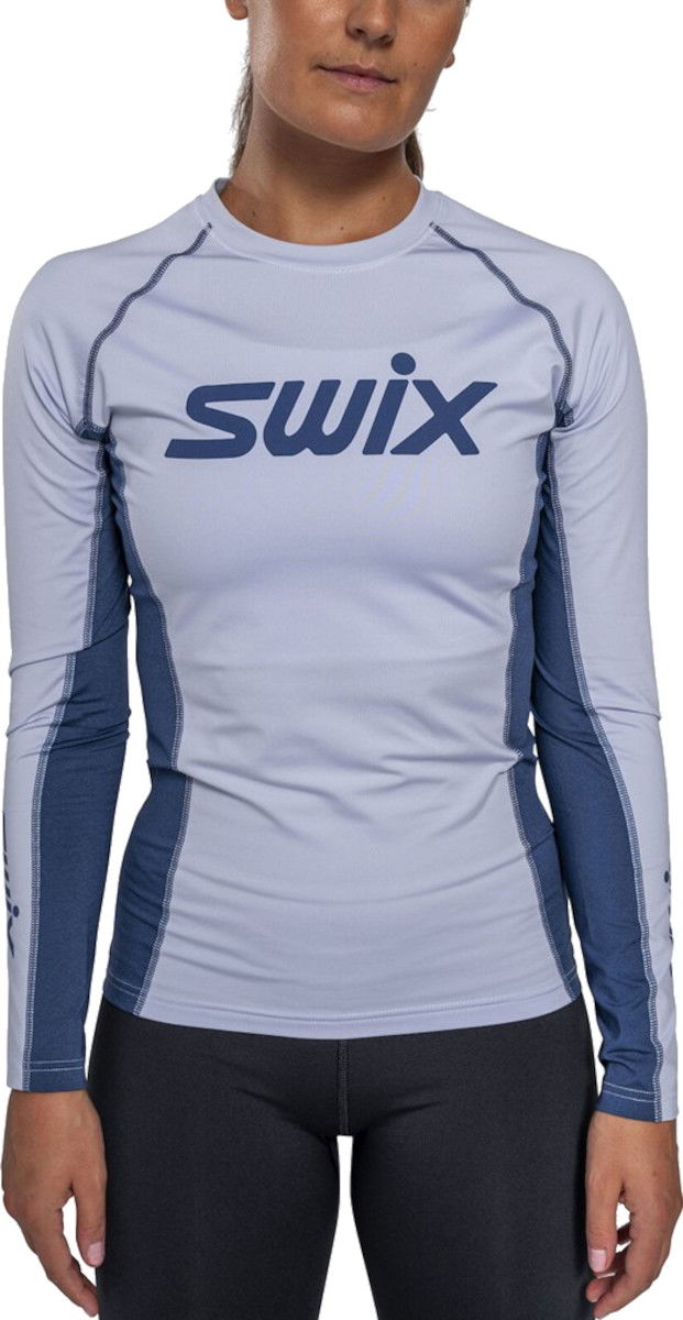 Majica kratkih rukava SWIX RaceX Dry Long Sleeve Shirt Ljubičasta | 10098-23-11011