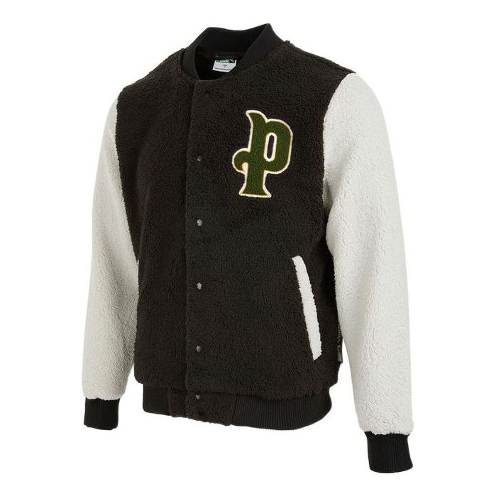 Bomber jakna Puma Sherpa Baseball Jacket Crna | 536182-05