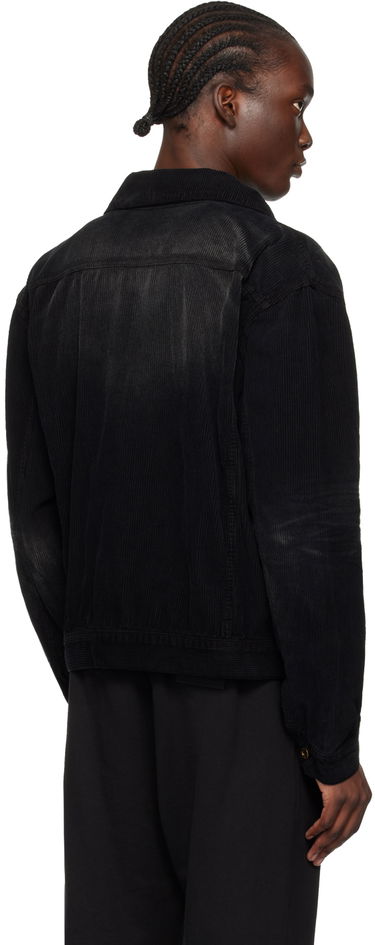 Jakna We11done We11done Faded Corduroy Jacket Crna | WD-JK2-24-082-U-BK, 2