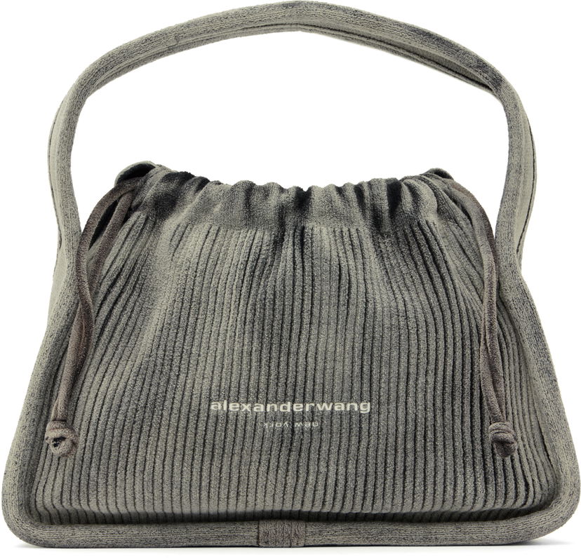 Torba za rame Alexander Wang Alexander Wang Ryan Small Bag Siva | 20424K41T