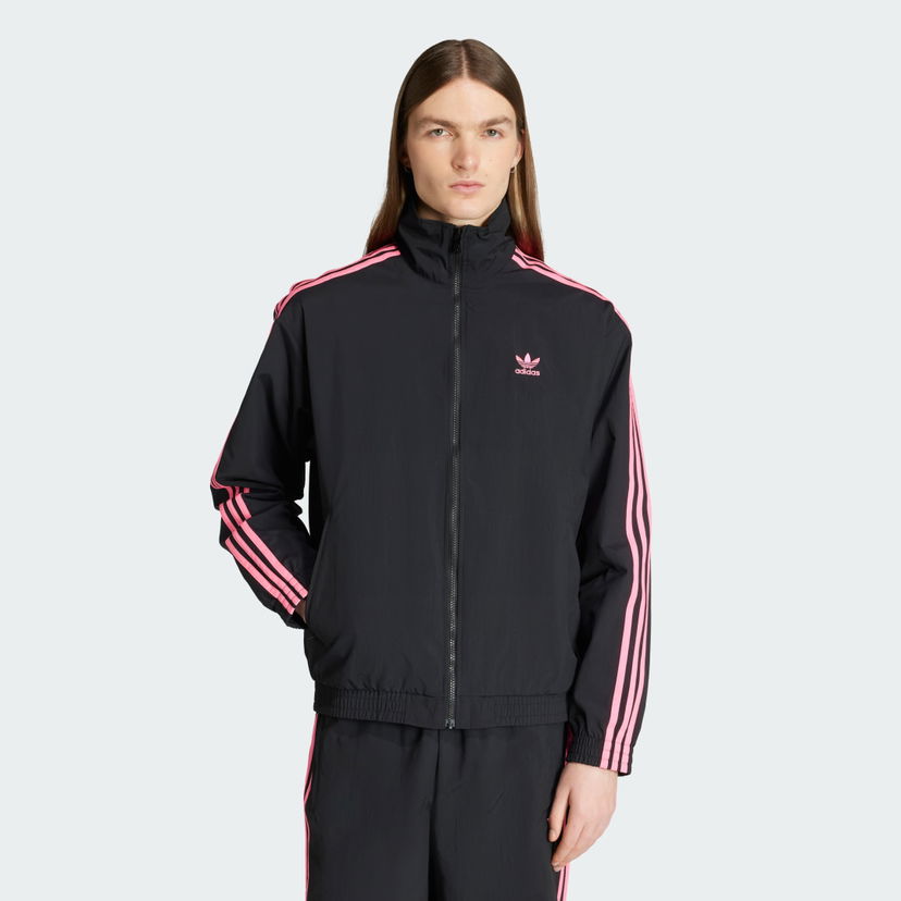 Vjetrovka adidas Performance Adicolor Woven Firebird Track Jacket Crna | JY1332