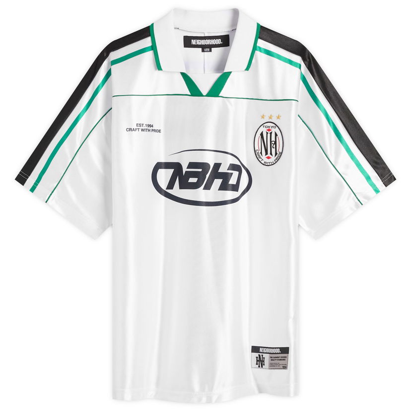 Dres Neighborhood Game Shirt, Size Large Bijela | 251FPNH-CSM16-WHT