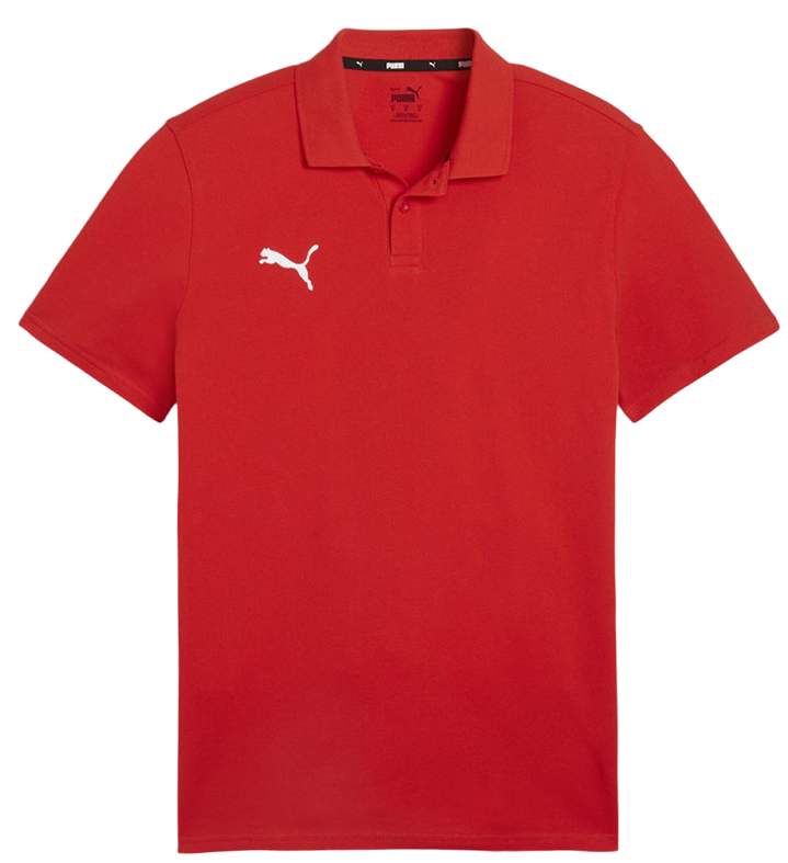 Majica kratkih rukava Puma teamGOAL Casuals Polo Crvena | 658605-01
