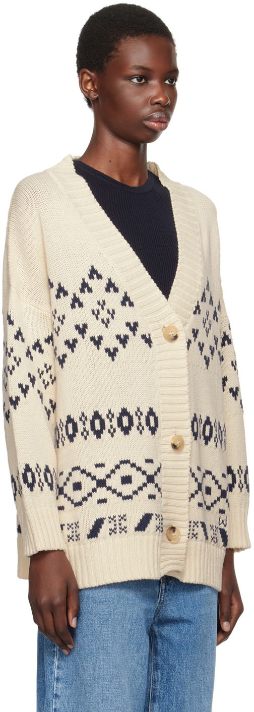 Džemper Max Mara Weekend Max Mara Acacia Knit Cardigan Bijela | 2425346031600, 1