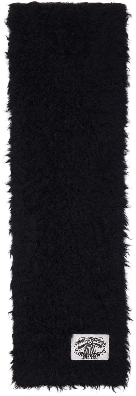 Šal Acne Studios Acne Studios Fluffy Scarf Crna | CA0346-