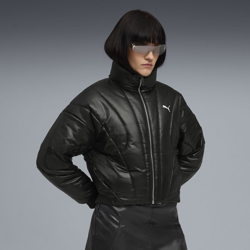 Pernata jakna Puma DARE TO Cropped Puffer Jacket Crna | 632173_01