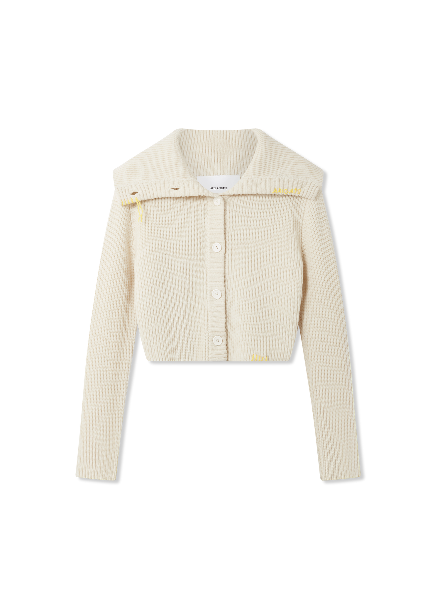 Džemper AXEL ARIGATO Cropped Knit Cardigan Bijela | A3359002, 0