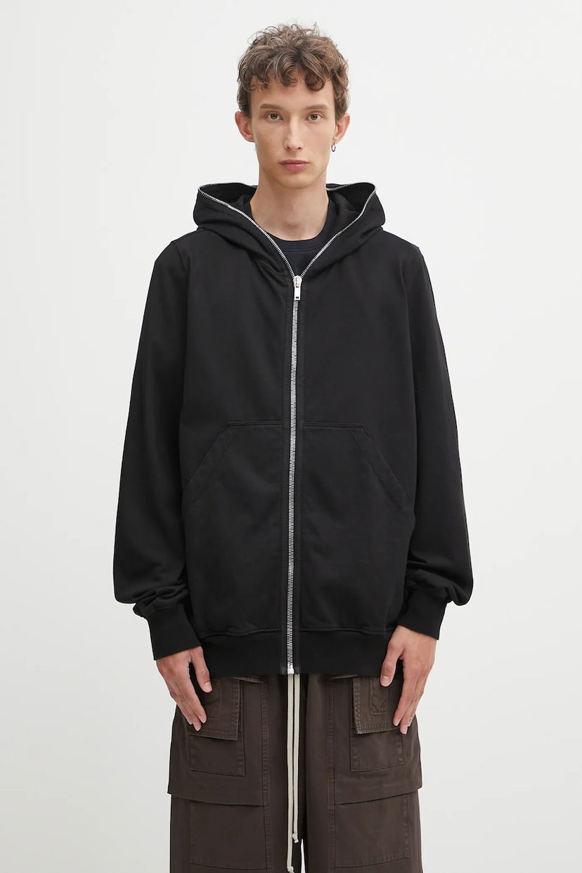 Dukserice Rick Owens Rick Owens DRKSHDW Jumbo Gimp Hoodie Crna | DU02E7283.RIG