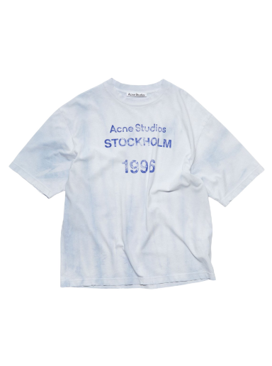 Majica kratkih rukava Acne Studios Stockholm 1996 Stamp T-shirt Plava | BL0319-AAV / FN-MN-TSHI000424