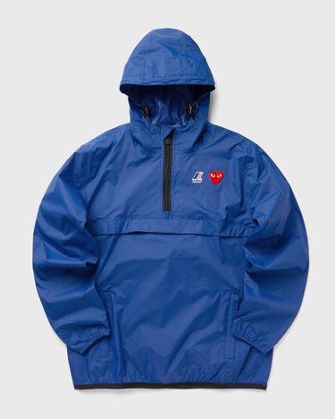 Vjetrovka Comme des Garçons PLAY x K-Way Half Zip Hooded Jacket Plava | AZ J502 051 2, 3