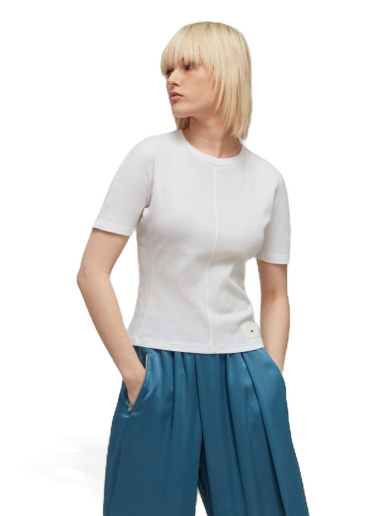 Majica kratkih rukava Y-3 Fitted Tee Bijela | HY1403