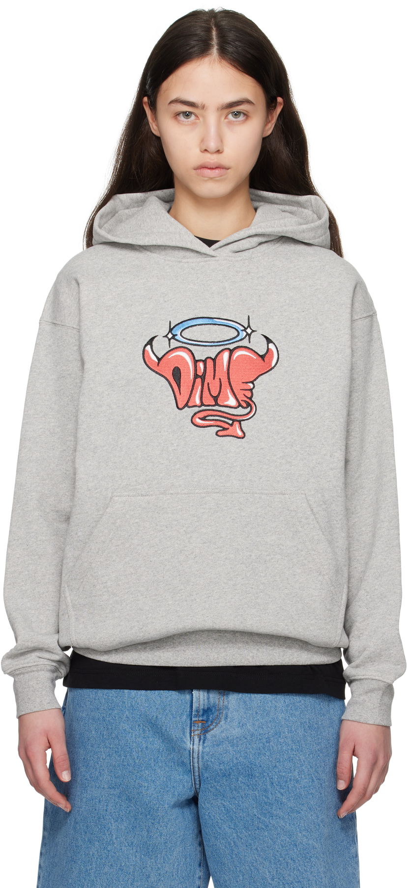 Dukserice Dime Dime Purgatory Hoodie Siva | DIME2SP2540GRY