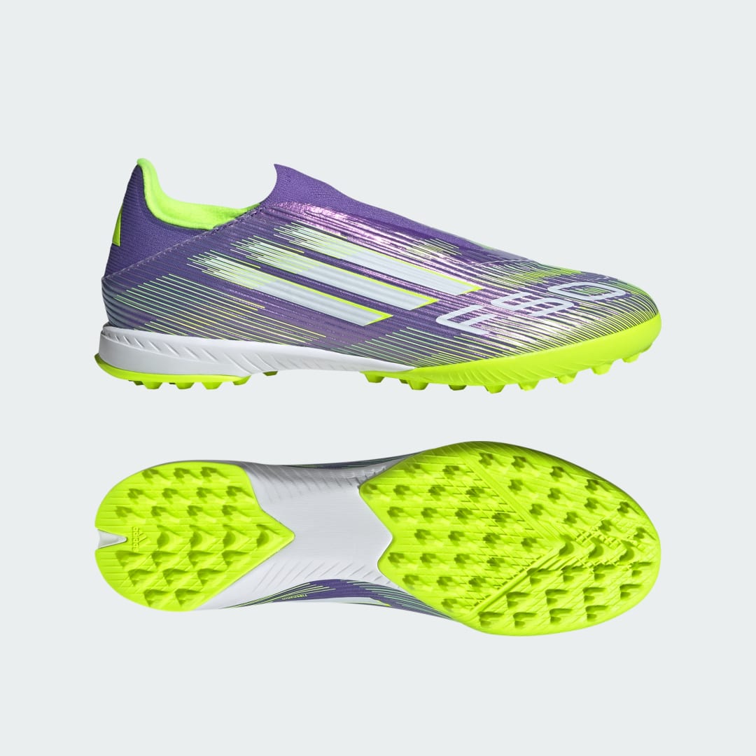 Tenisice i cipele adidas Performance F50 League Laceless Turf Ljubičasta | JH7727, 0