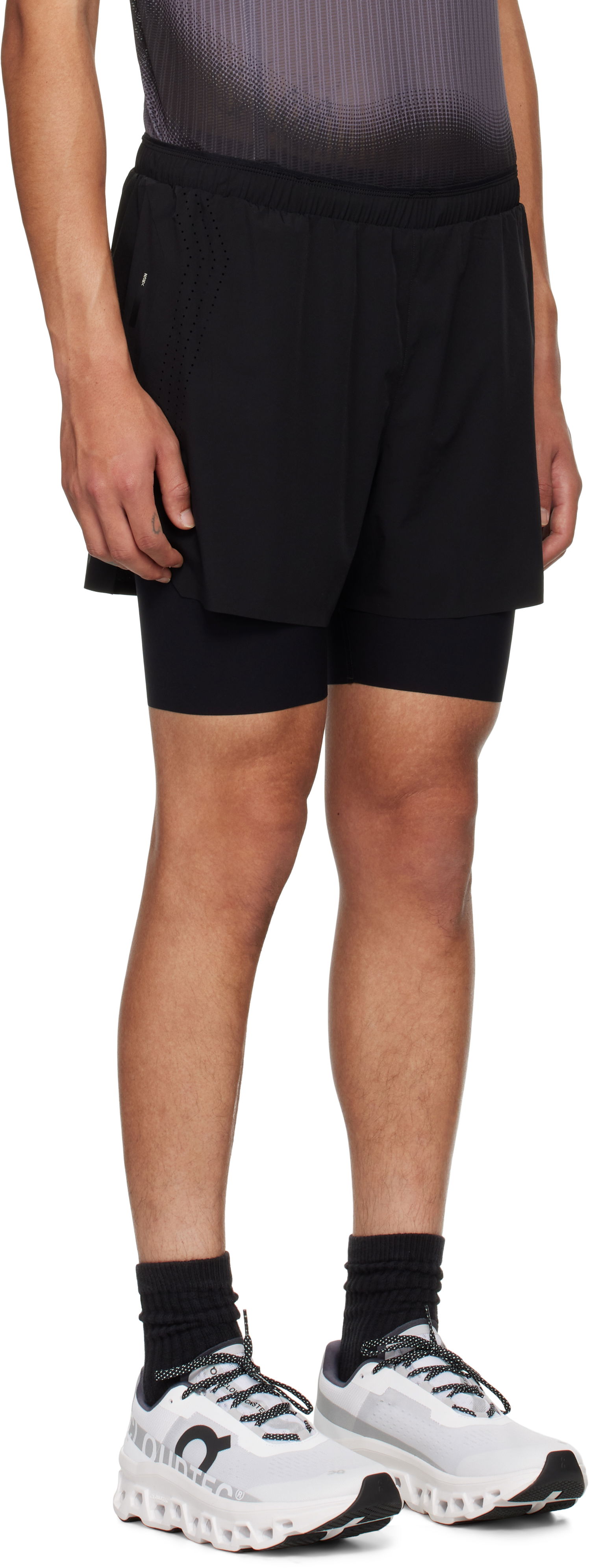 Kratke hlače Soar Running Dual Run Shorts Crna | SS6M-BLK, 1
