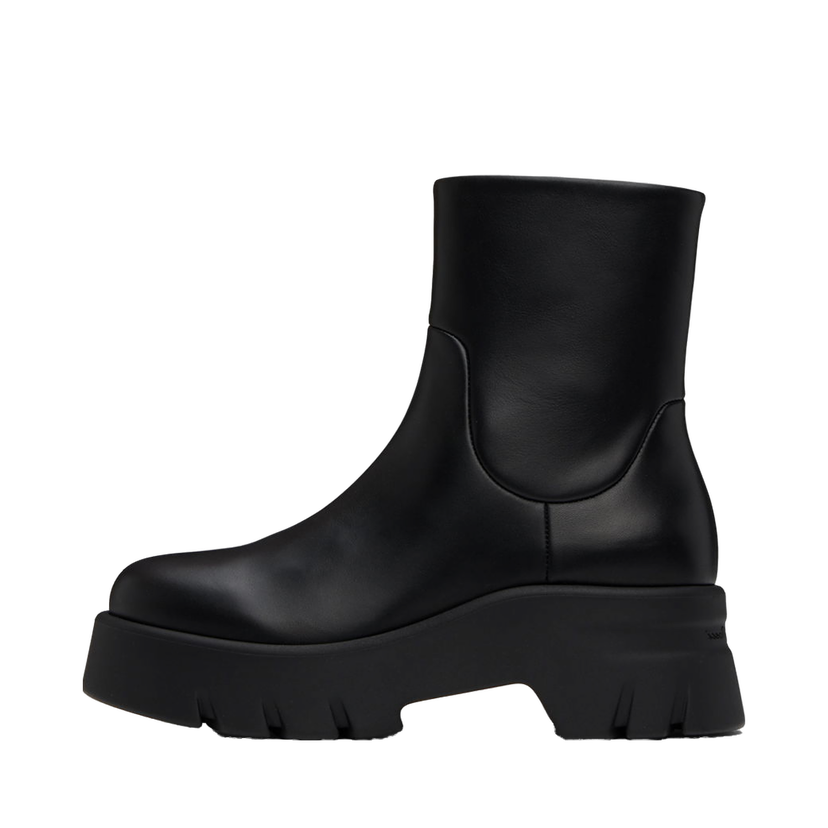 Tenisice i cipele Gianvito Rossi Montey Leather Platform Boots Crna | G73297-20GOM-VGI