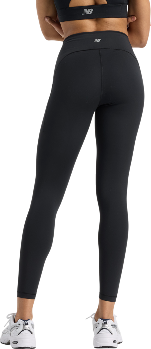Tajice New Balance New Balance Sleek Pocket High Rise Legging 25" Crna | wp5126-8bk, 1