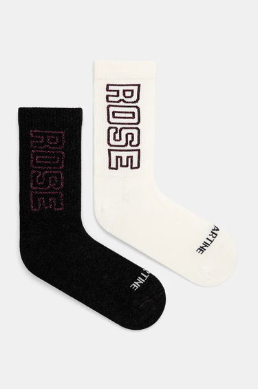 Čarape Martine Rose Fluffy Socks 2-pack Crna | 1180JF04012, 0