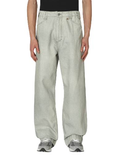 Jeans Objects IV Life Wide Leg Denim Pants Zelena | 001-303-01-0422 PATGRN