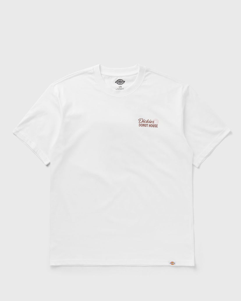 Majica kratkih rukava Dickies Donut House T-Shirt Bijela | DK0A87QN0WH1