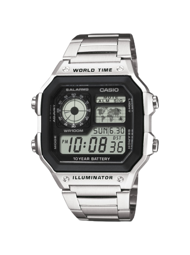 Satovi CASIO Collection Metalik | AE-1200WHD-1AVEF