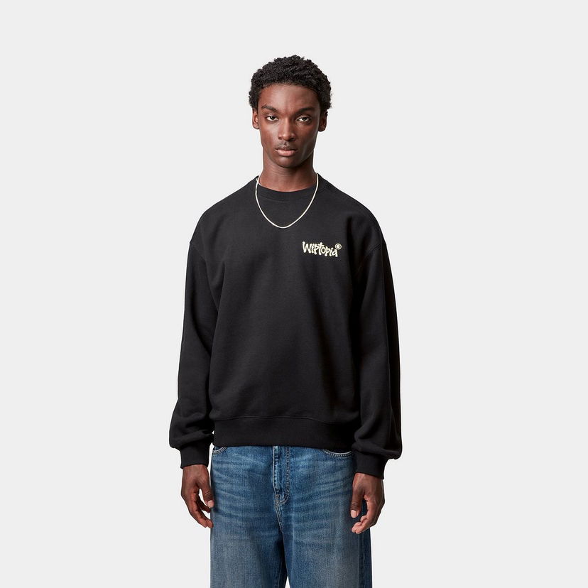 Dukserice Carhartt WIP Wiptopia Sweatshirt Crna | I035644_9