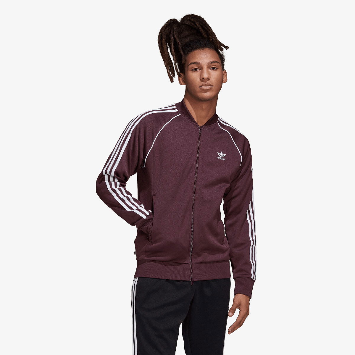 Dukserice adidas Originals SST Track Jacket Ljubičasta | HK7339, 1