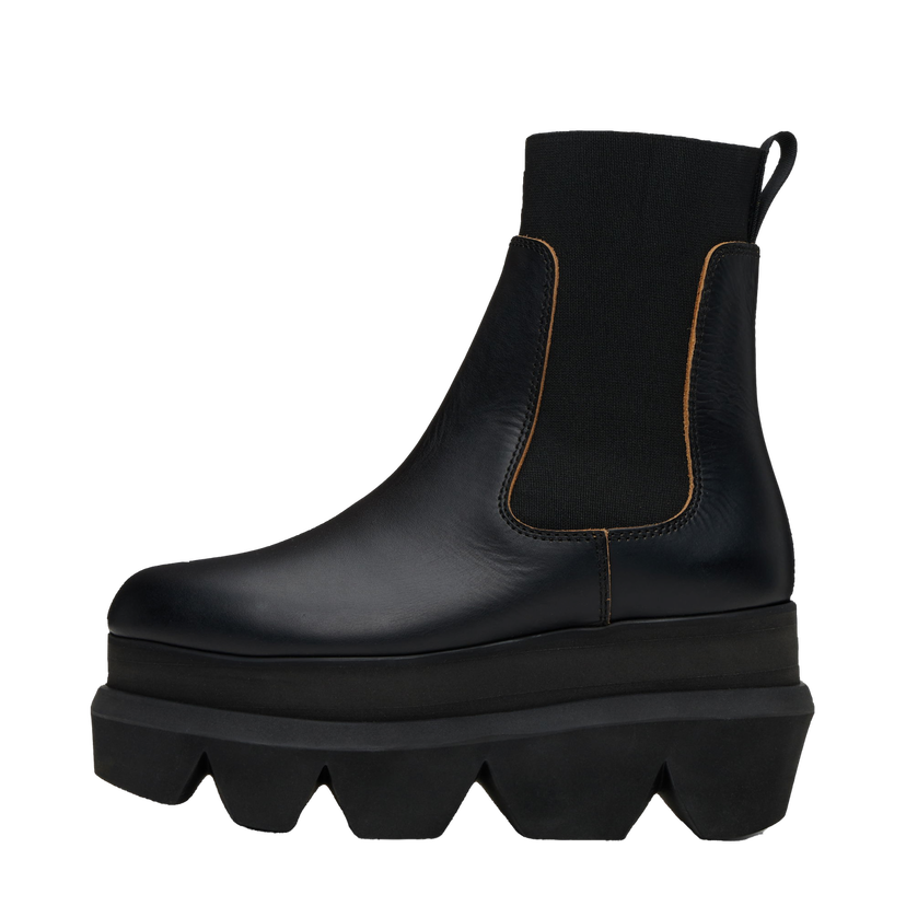 Tenisice i cipele sacai Leather Chelsea Boots Crna | SCW-257