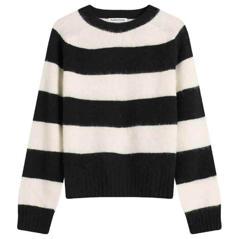Džemper YMC Jets Stripe Knit, Size X-Small Višebojno | Q8ZAN-01