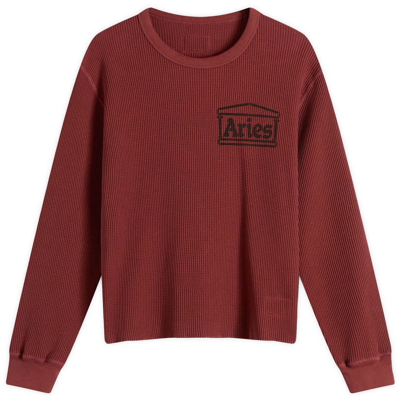 Majica kratkih rukava Aries Aries Women's Reversible Long Sleeve Baby Fit Tee Crvena | AR40666-BGY