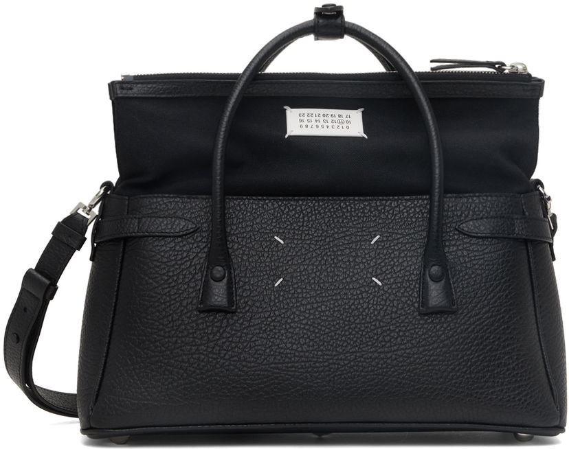 Ručna torbica Maison Margiela 5AC Top Handle Bag Crna | SB2WD0076 P4348