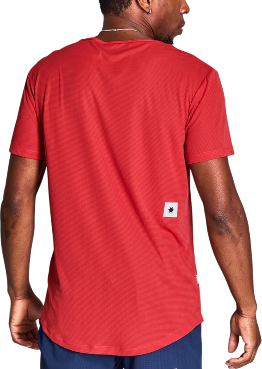 Majica kratkih rukava Saysky Saysky Reactive Flow T-Shirt Crvena | nmrss60c-1037, 1