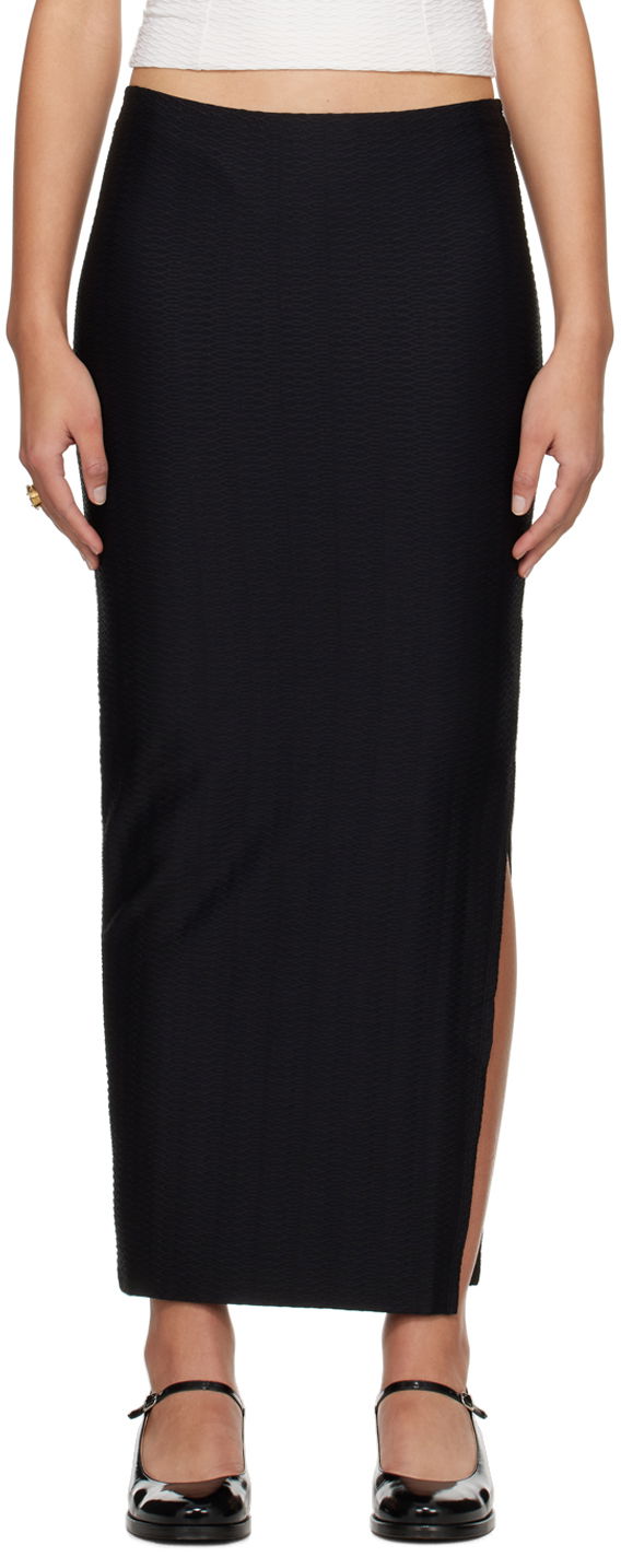 Suknja A.P.C. Salome Maxi Skirt Crna | PAAFN-F06408