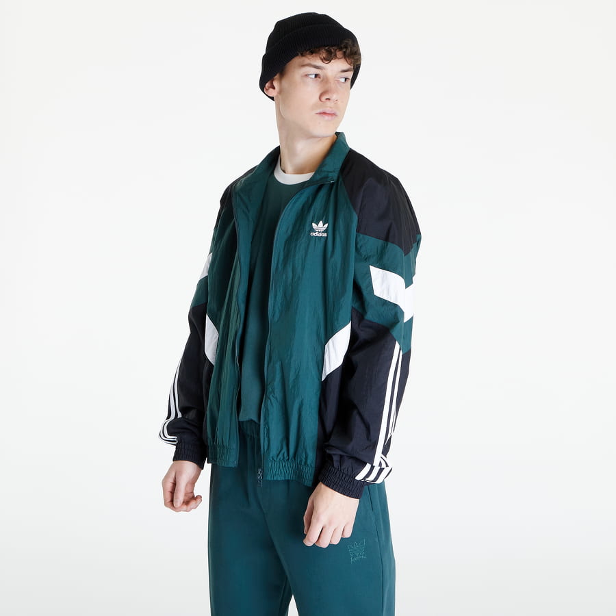 Vjetrovka adidas Originals Woven Tt Mineral Zelena | HK7321, 0